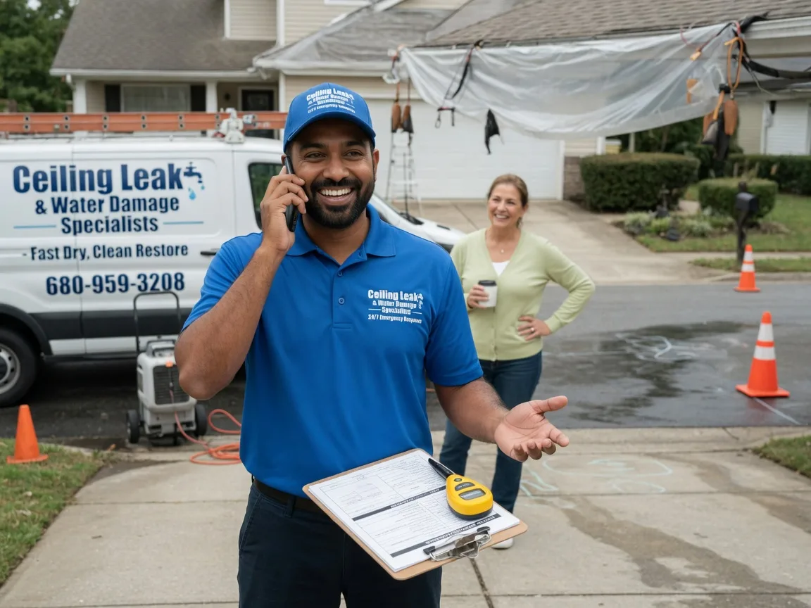 Ceiling Leak Cleanup Cleveland, NY FAQs